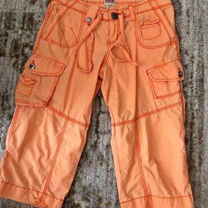 Orange Crop Pants Size 5 Mossimo Like New